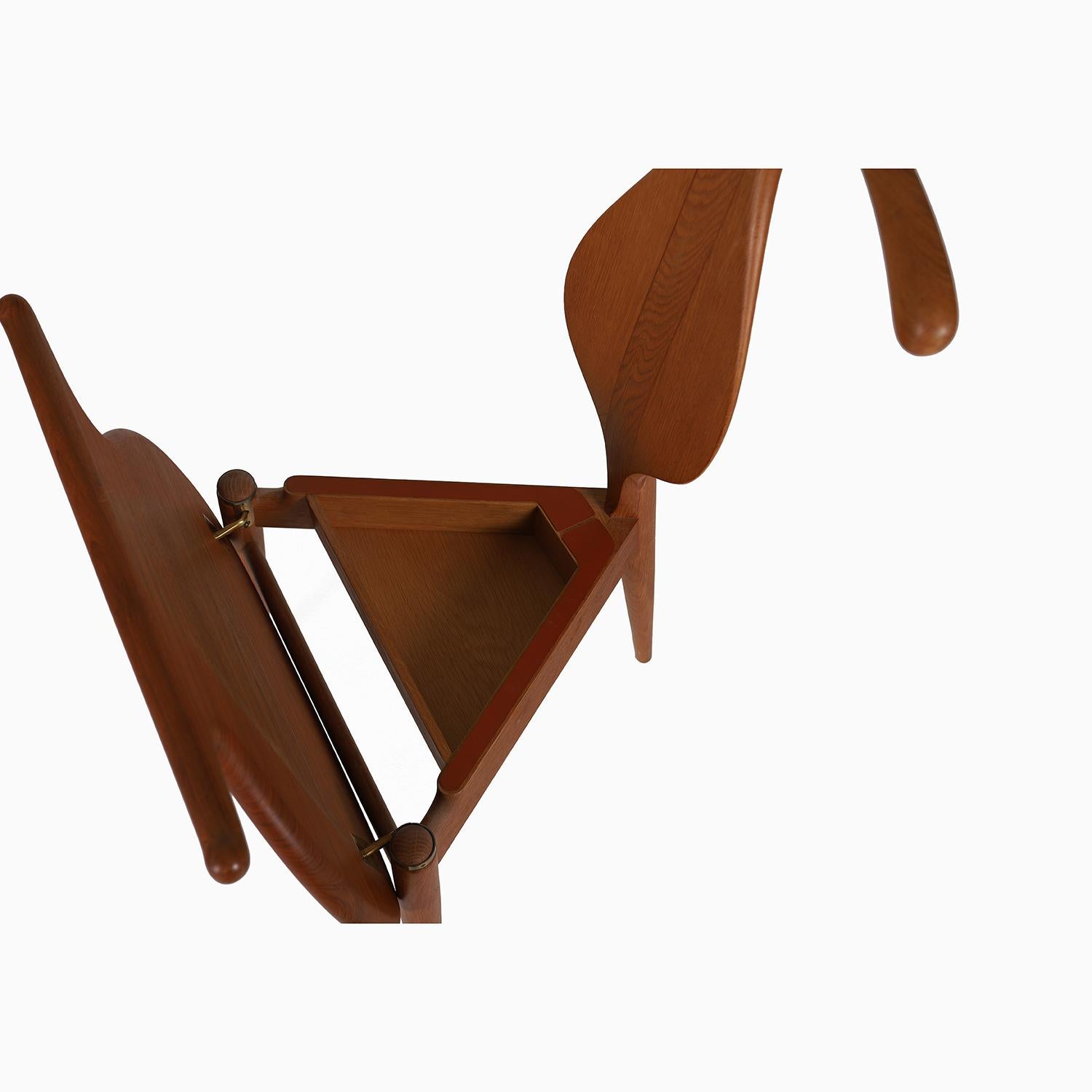 Danish Valet Chair JH-540 by Hans J. Wegner, Teak & Oak
