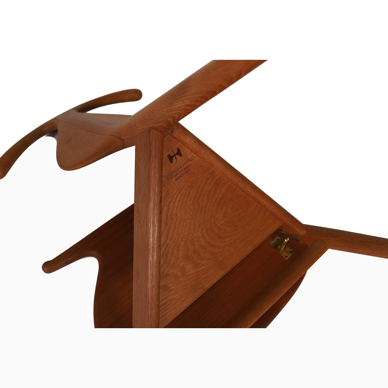Oiled Valet Chair JH-540 by Hans J. Wegner, Teak & Oak