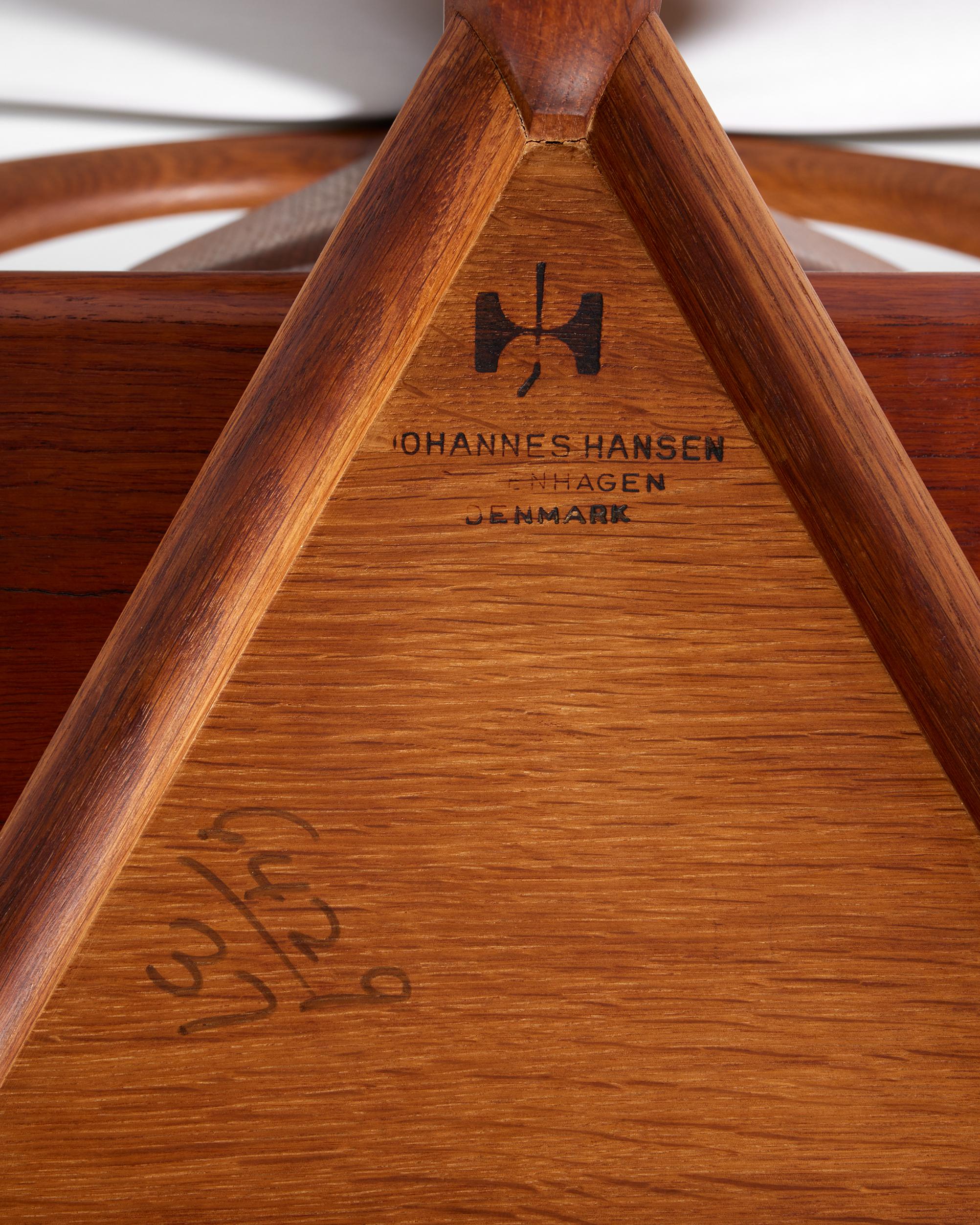 Chaise Valet modèle 540 conçue par Hans J. Wegner pour Johannes Jansen, Danemark en vente 2