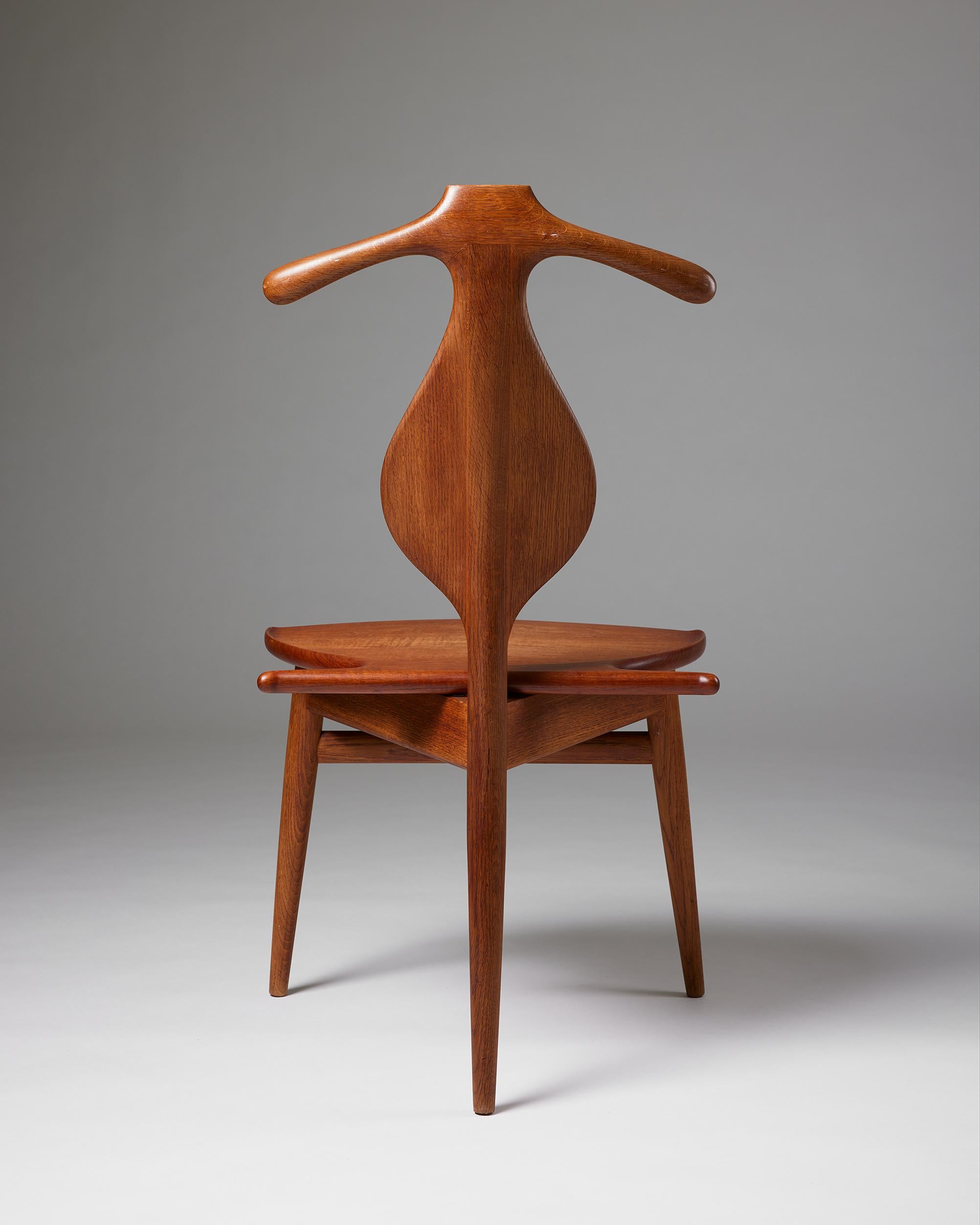 Valet Chair Modell 540, entworfen von Hans J. Wegner für Johannes Jansen, Dänemark (Dänisch) im Angebot