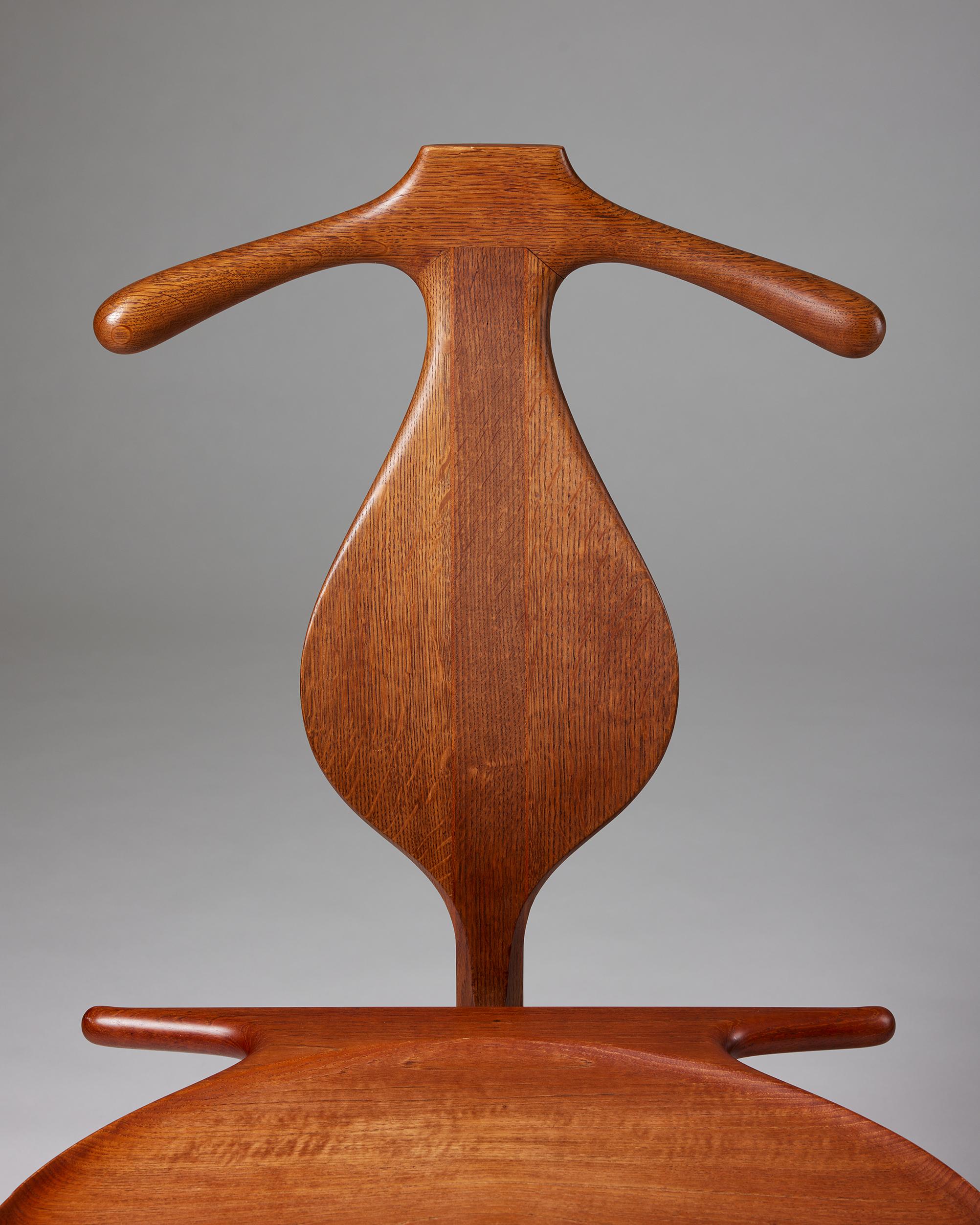 Valet Chair Modell 540, entworfen von Hans J. Wegner für Johannes Jansen, Dänemark im Angebot 1