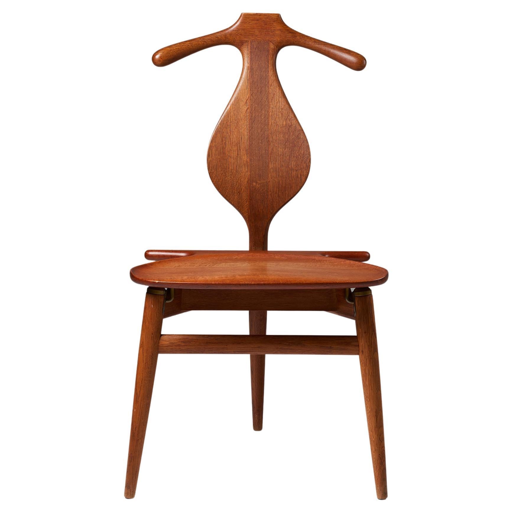 Silla Valet modelo 540 diseñada por Hans J. Wegner para Johannes Jansen, Dinamarca en venta