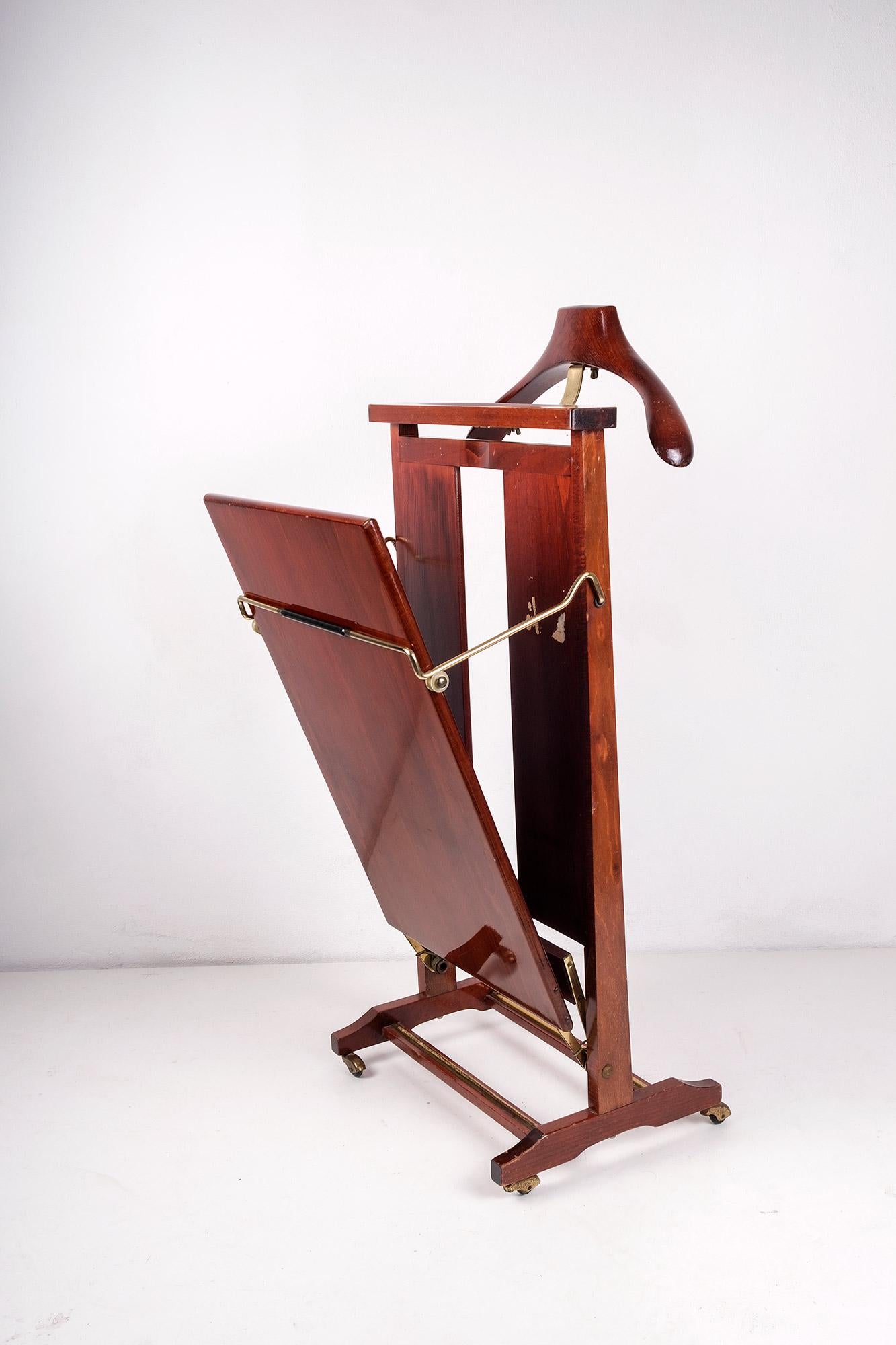 Italian Valet Stand and Trouser Press by Fratelli Reguitti, Italy For Sale