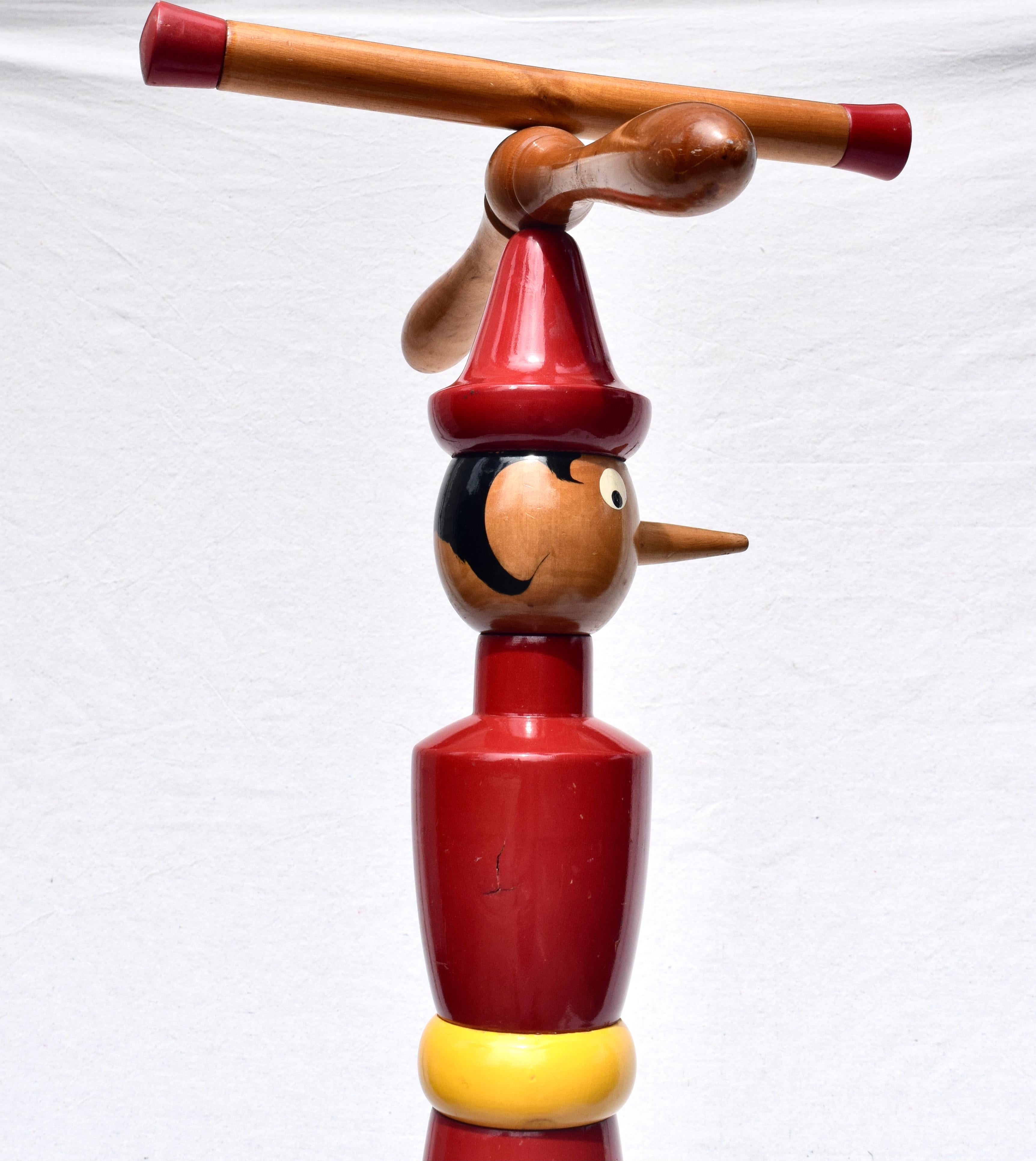 Supports de Valet Pinocchio & Jiminy Cricket, design italien des années 1940 Bon état - En vente à Southampton, NJ