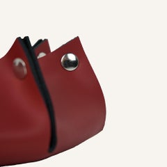 Ablagefach RITLUX – Echtleder, moderner Stil – 17 cm