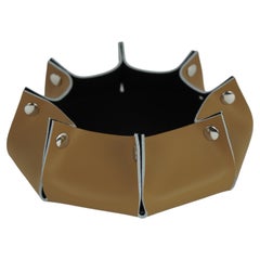Ablagefach RITLUX – Echtleder, moderner Stil – 17 cm
