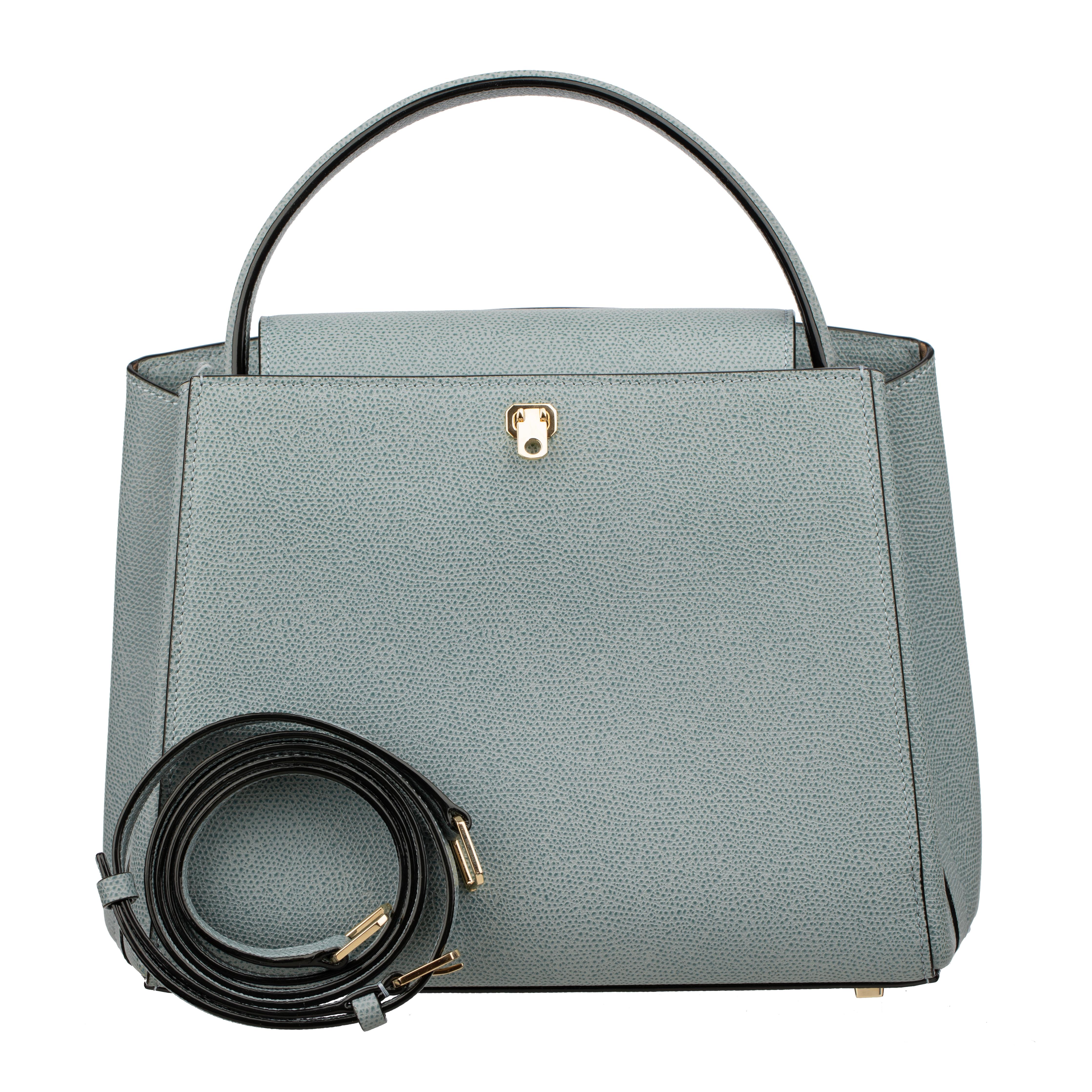 Brand: Valextra

Product: Brera Medium Handbag

Size:
CM: L 28 cm x H 21 cm x D 12 cm
INCH: L 11