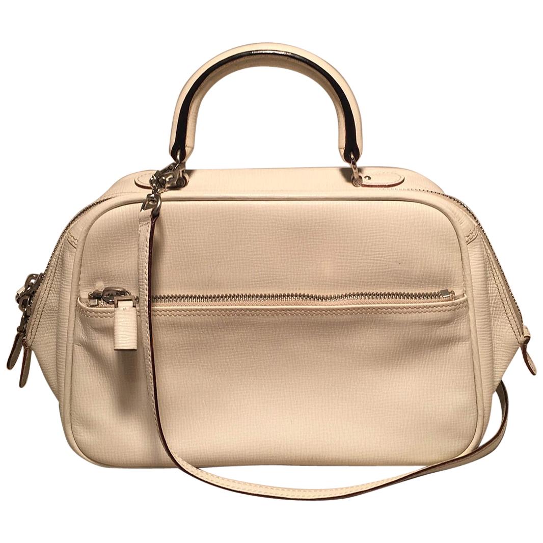 Borsa media Valextra Serie S in S.S. White