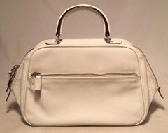 Valextra Serie S - Sac de taille moyenne blanc
