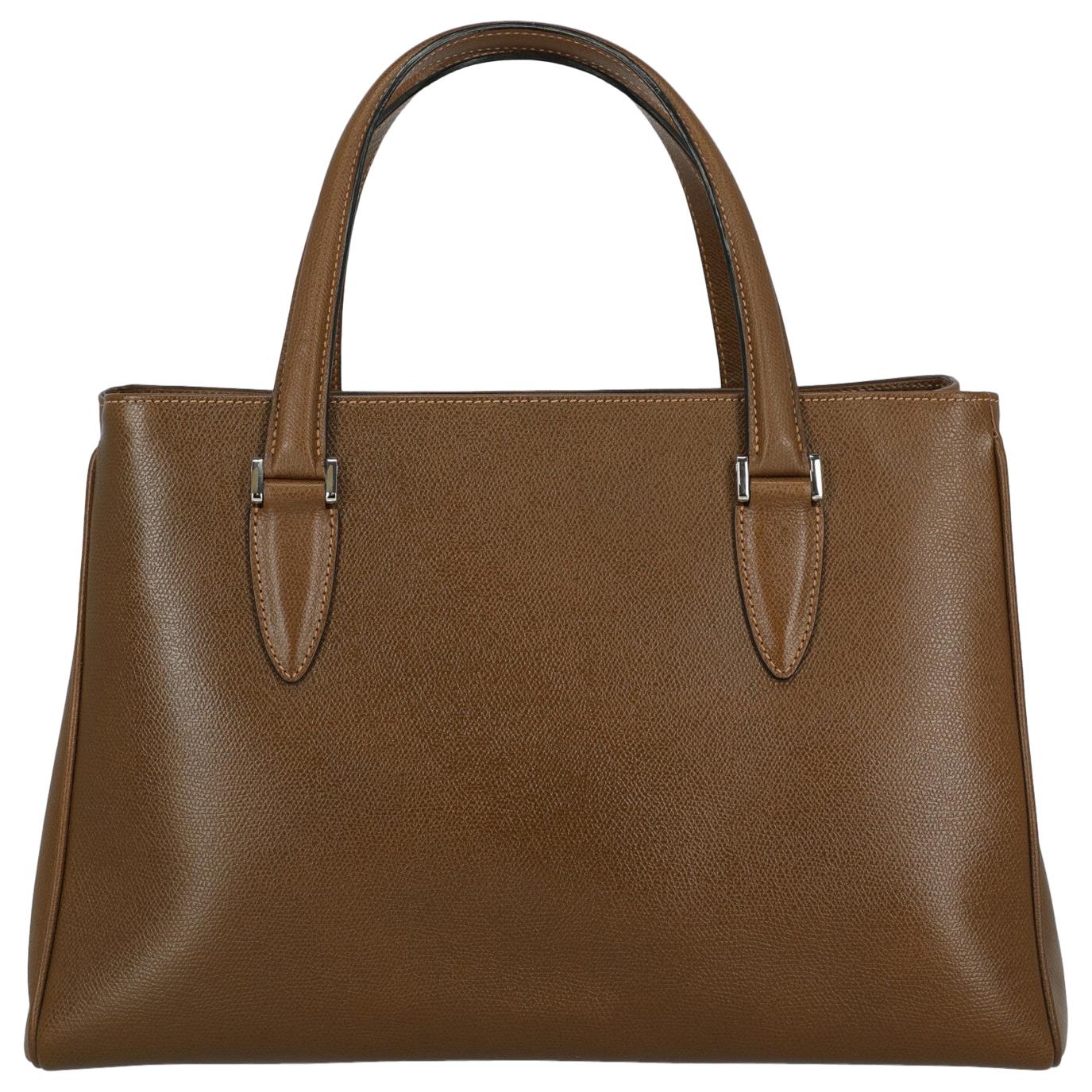 Valextra Woman Handbag  Brown Leather For Sale