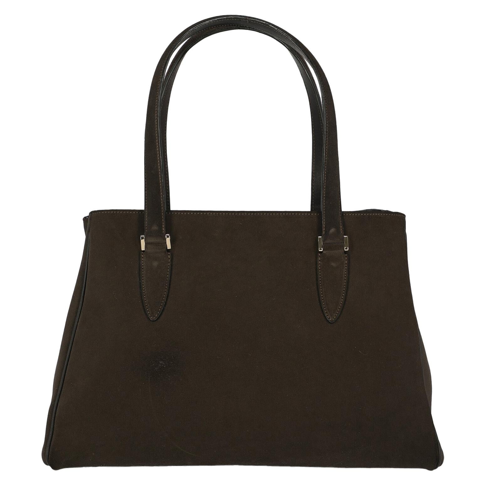 Valextra Woman Handbag  Brown Leather For Sale