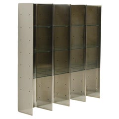 Valiant bookcase from Carla Venosta & Guido Zimmerman for Arflex, 1970s Italy.