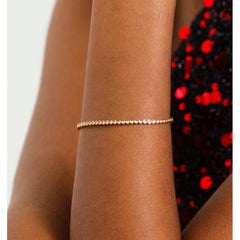 0.80ct Diamond Bezel Tennis Bracelet