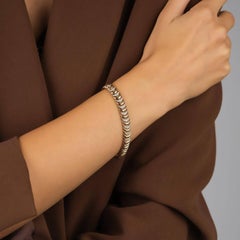 1.10ct Rose Gold And Diamond Bracelet