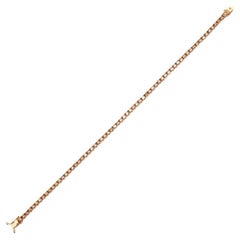 4.20ct Champagne Diamond Tennis Bracelet