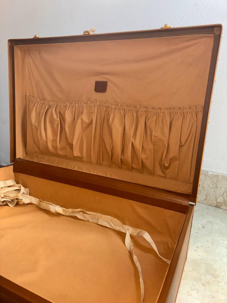 Trussardi Trussardi Maletín 24 horas colección Crespo en piel abertura con bolsa pequeña en Bueno estado para la venta en Palermo, IT