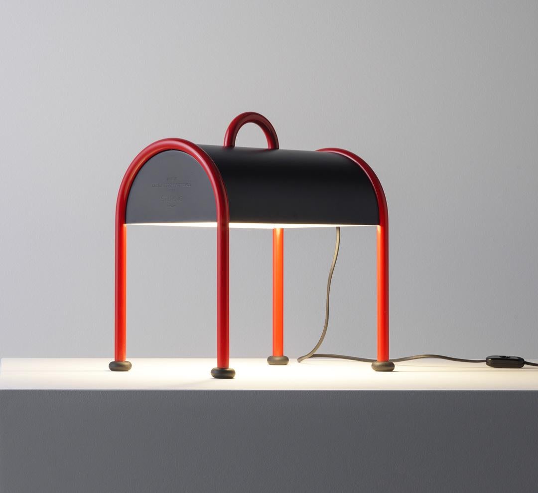 'Valigia' Memphis Style Floor or Table Lamp by Ettore Sottsass for Stilnovo im Zustand „Neu“ im Angebot in Glendale, CA