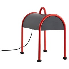 Lámpara de pie o sobremesa "Valigia" estilo Memphis de Ettore Sottsass para Stilnovo