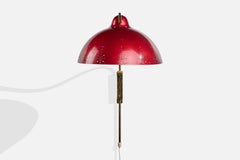 Valinte, Wall Light, Brass, Metal, Finland, 1950s