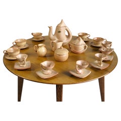 Vallauris, 17-piece coffee service, France 1960