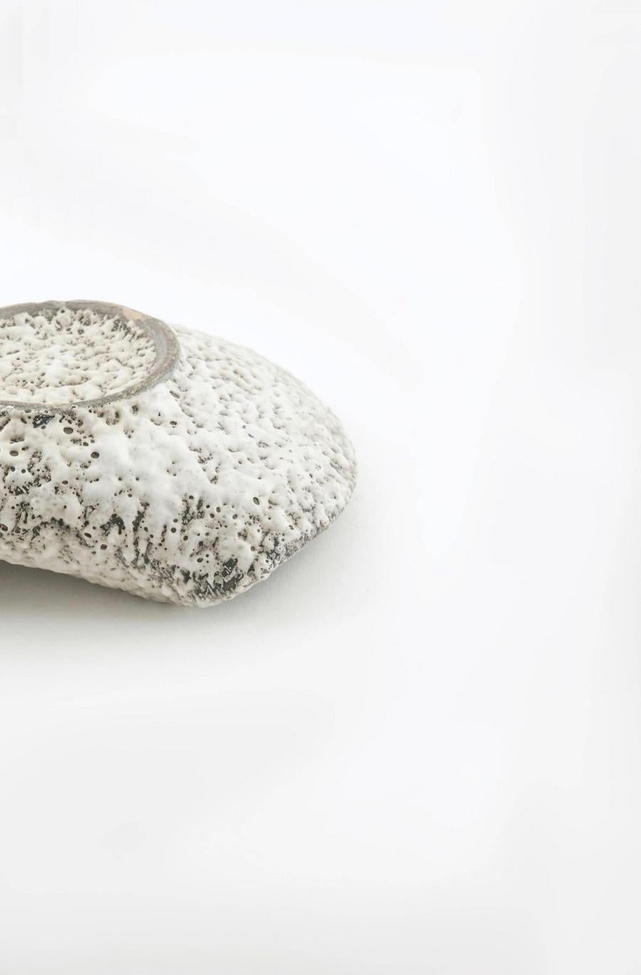 Vallauris 1950 ashtray or centrepiece.
In the manner of Roger Capron.