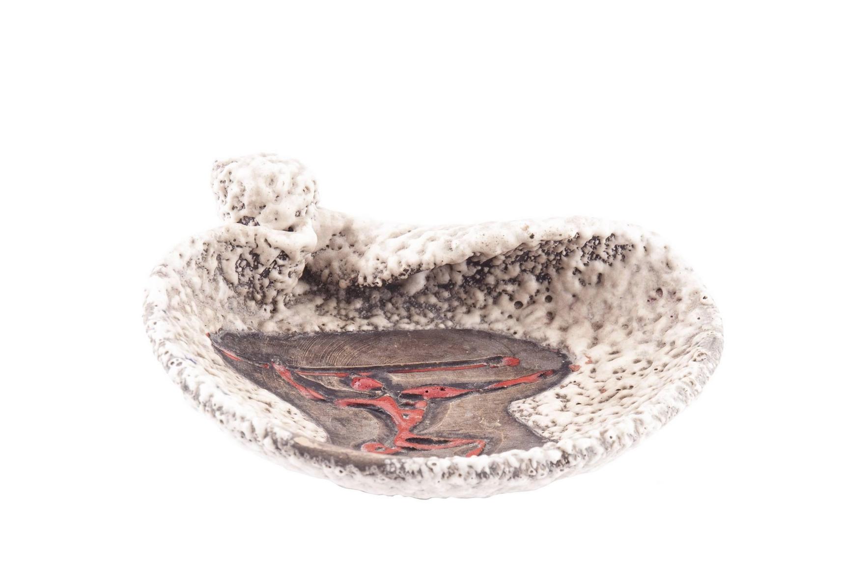 Vallauris 1950 Ashtray or Centrepiece in Ceramic In Good Condition In Auribeau sur Siagne, FR