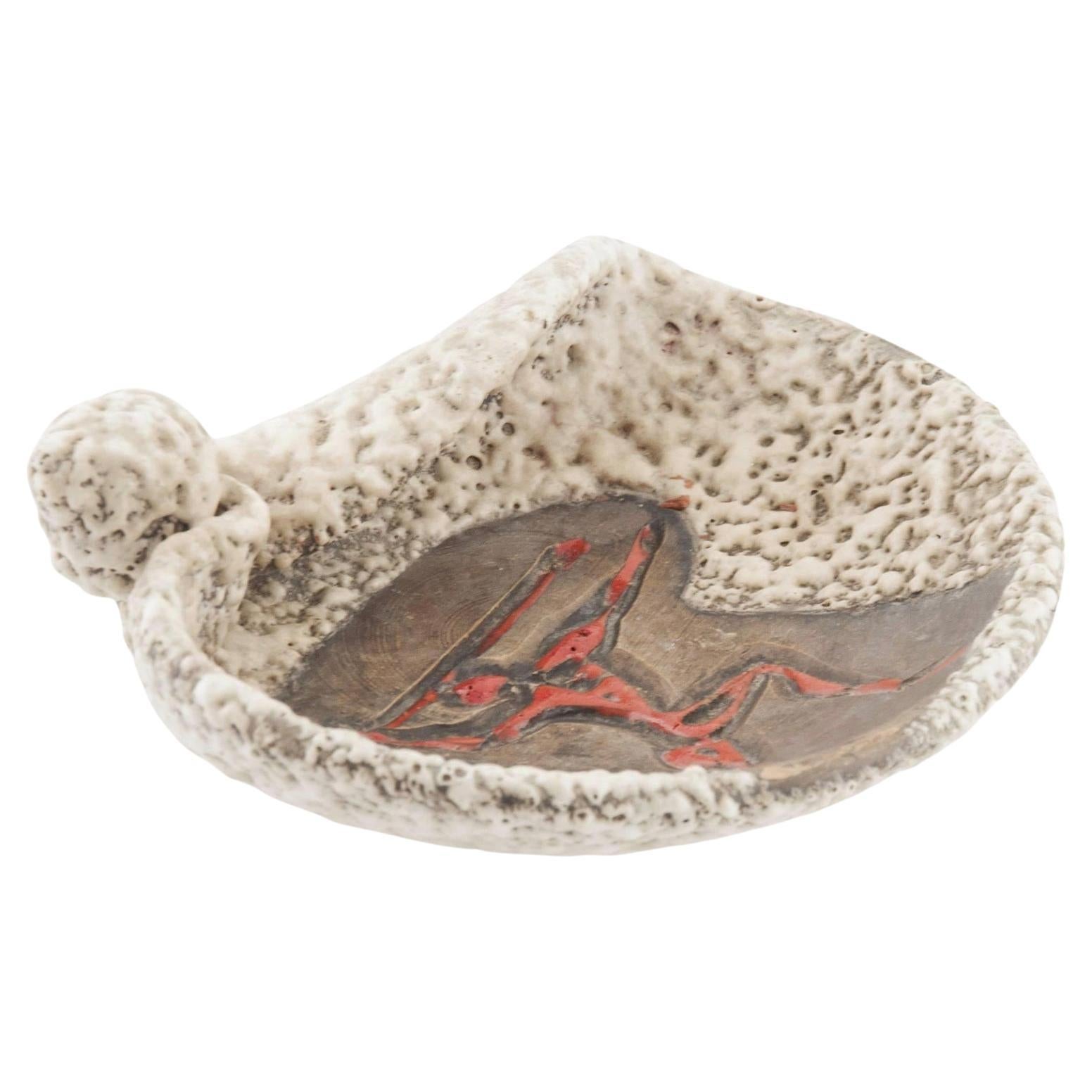 Vallauris 1950 Ashtray or Centrepiece in Ceramic