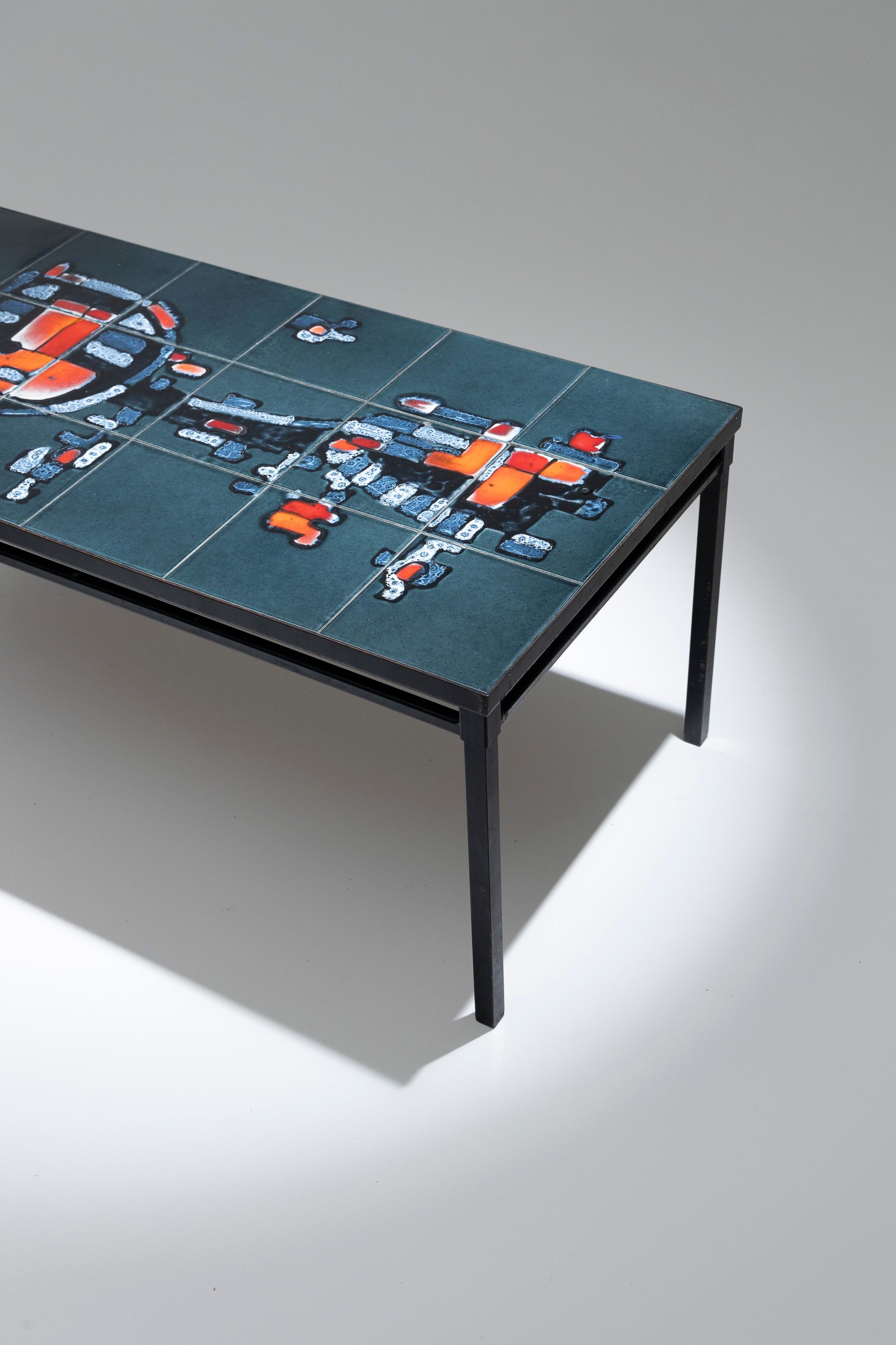 Vallauris Belarti ceramic coffee table 4