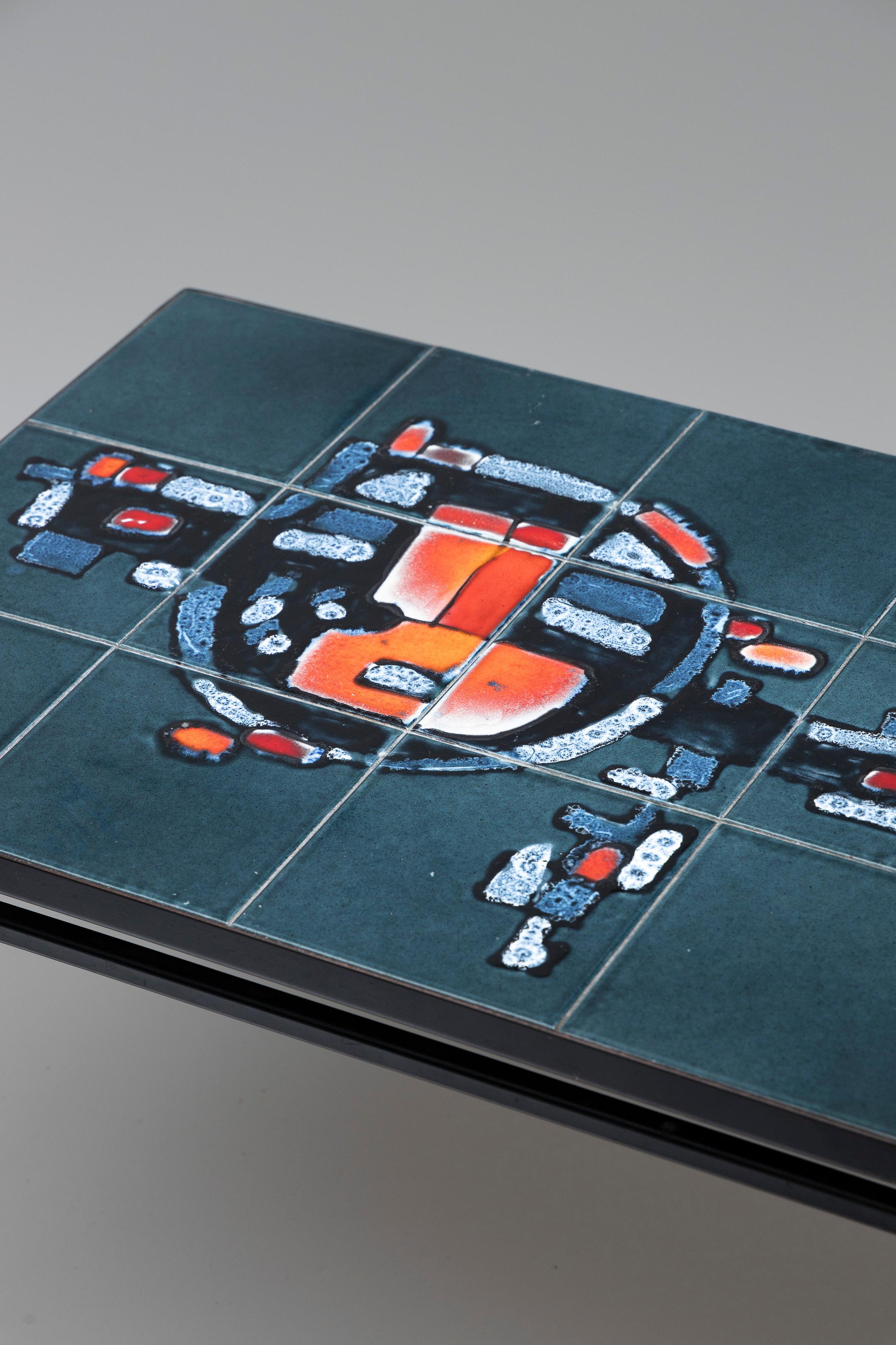 Vallauris Belarti ceramic coffee table 6