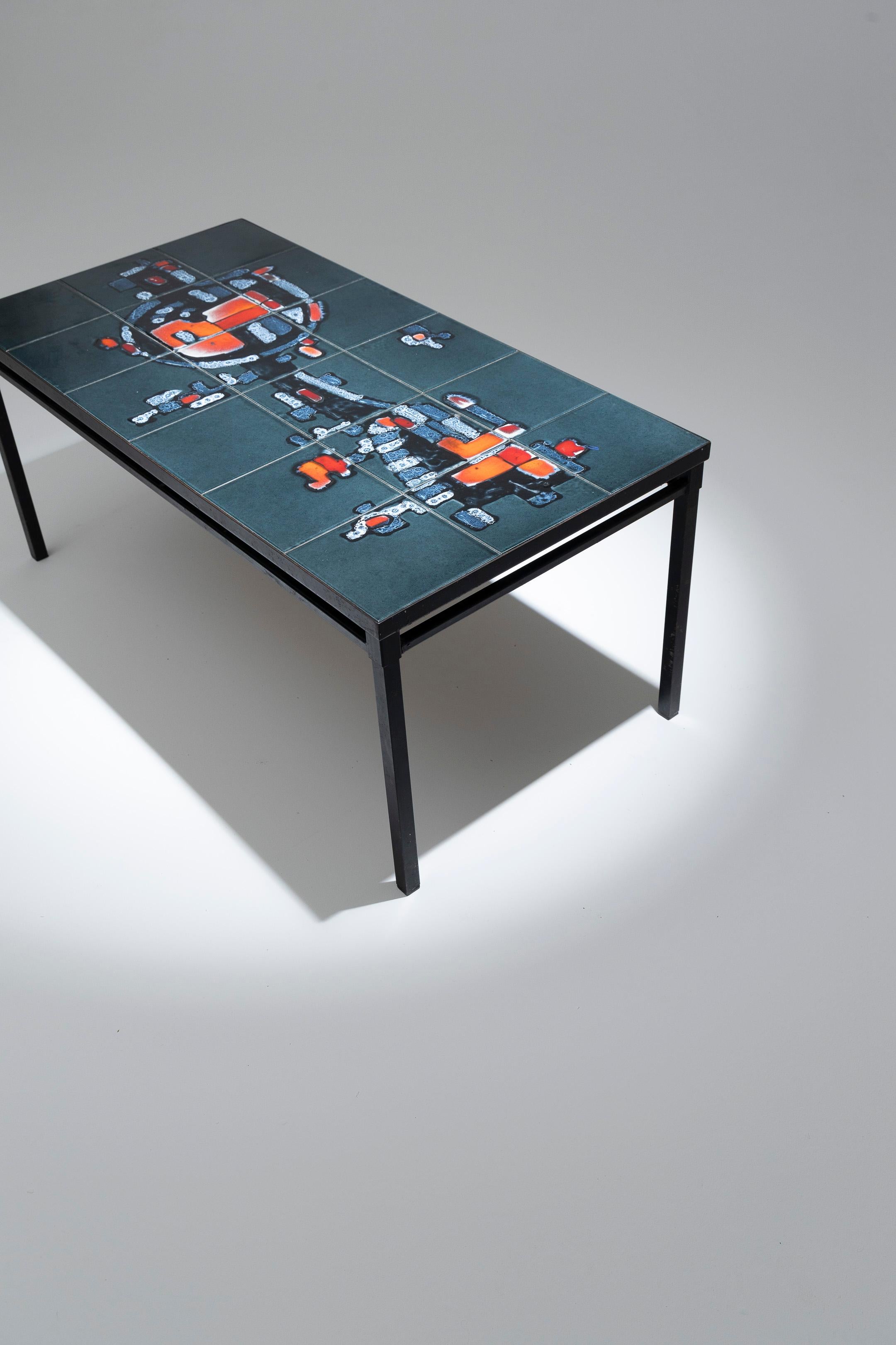 Vallauris Belarti ceramic coffee table 3