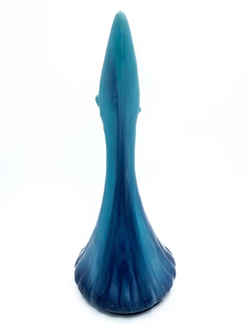 Ceramica Brocca in ceramica blu Vallauris AM degli anni '50 in vendita