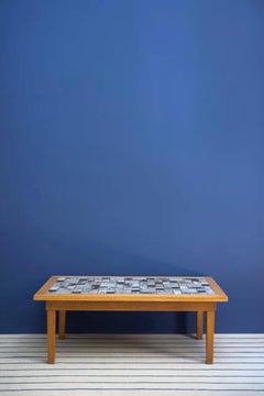 Table basse en céramique Vallauris Design/One par Michel Barbier