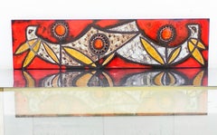 Vallauris Ceramic Decorative Lava Stone by Janette and Georges Picard, 1960s