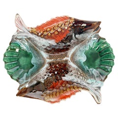 Vallauris Ceramic Serving Platter, France, 1960s