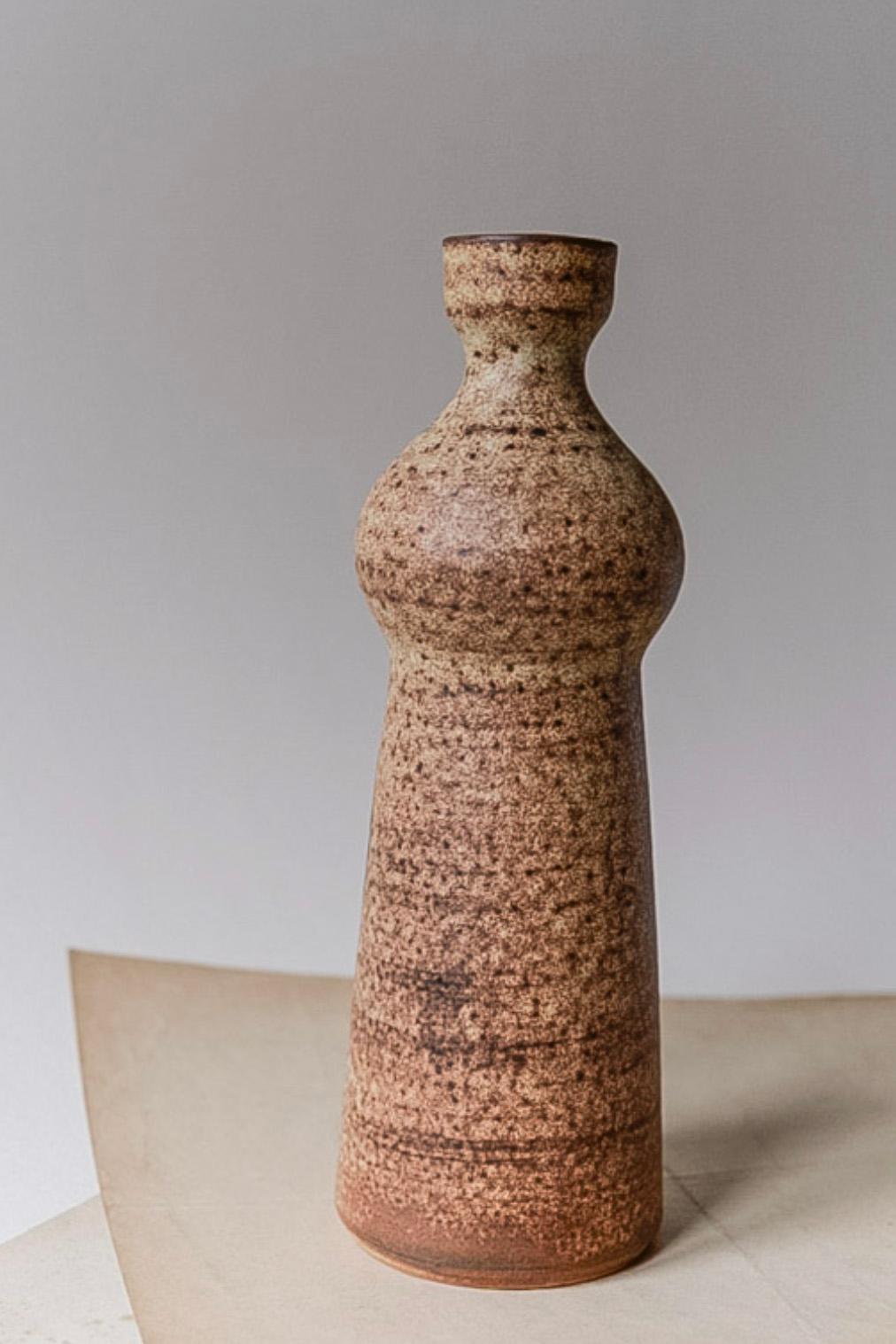Vallauris Ceramic Vase by Jacques Fonck & Jean Mateo For Sale 3