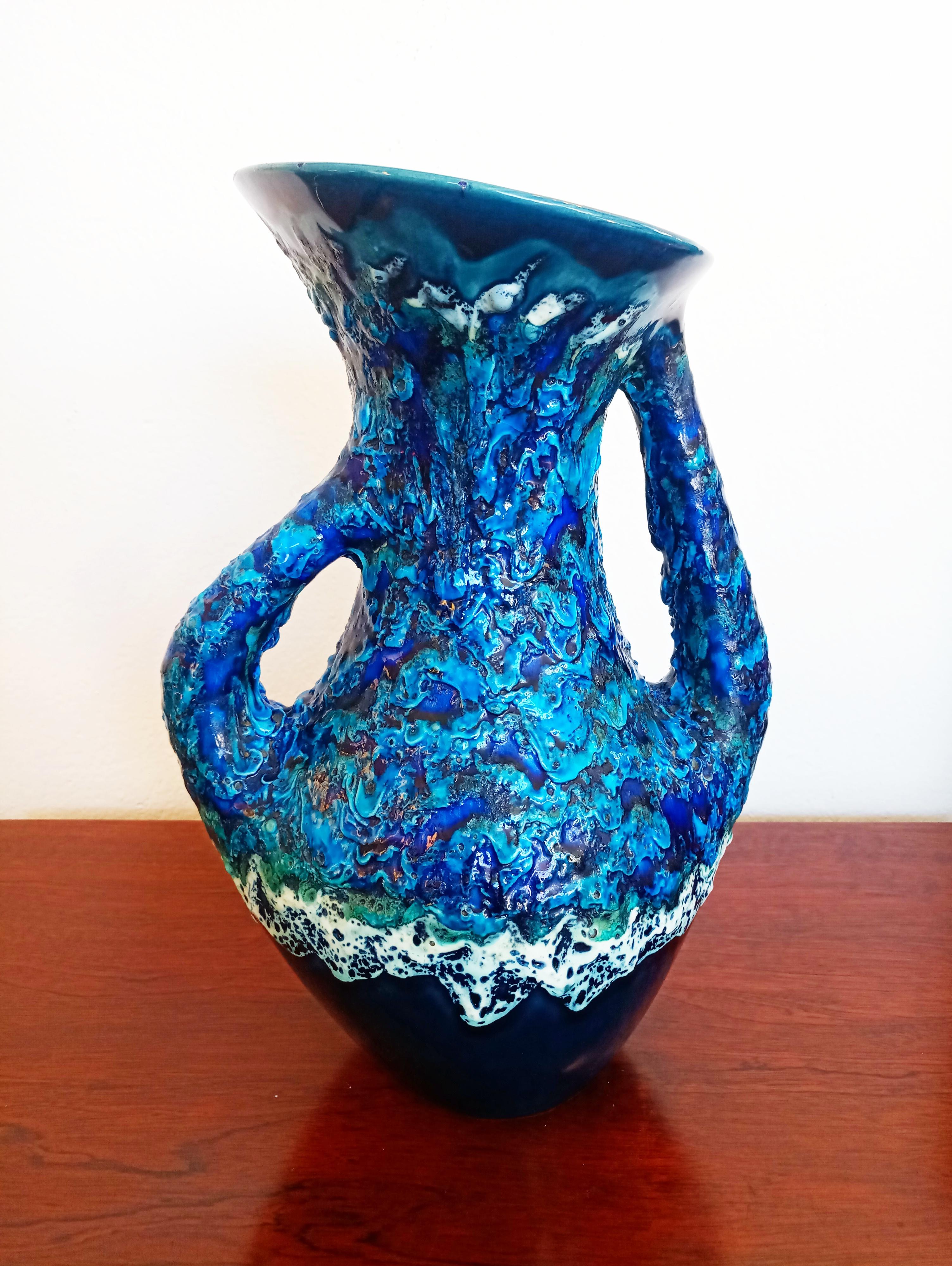 French Vallauris Ceramic Vase, France, 1950s