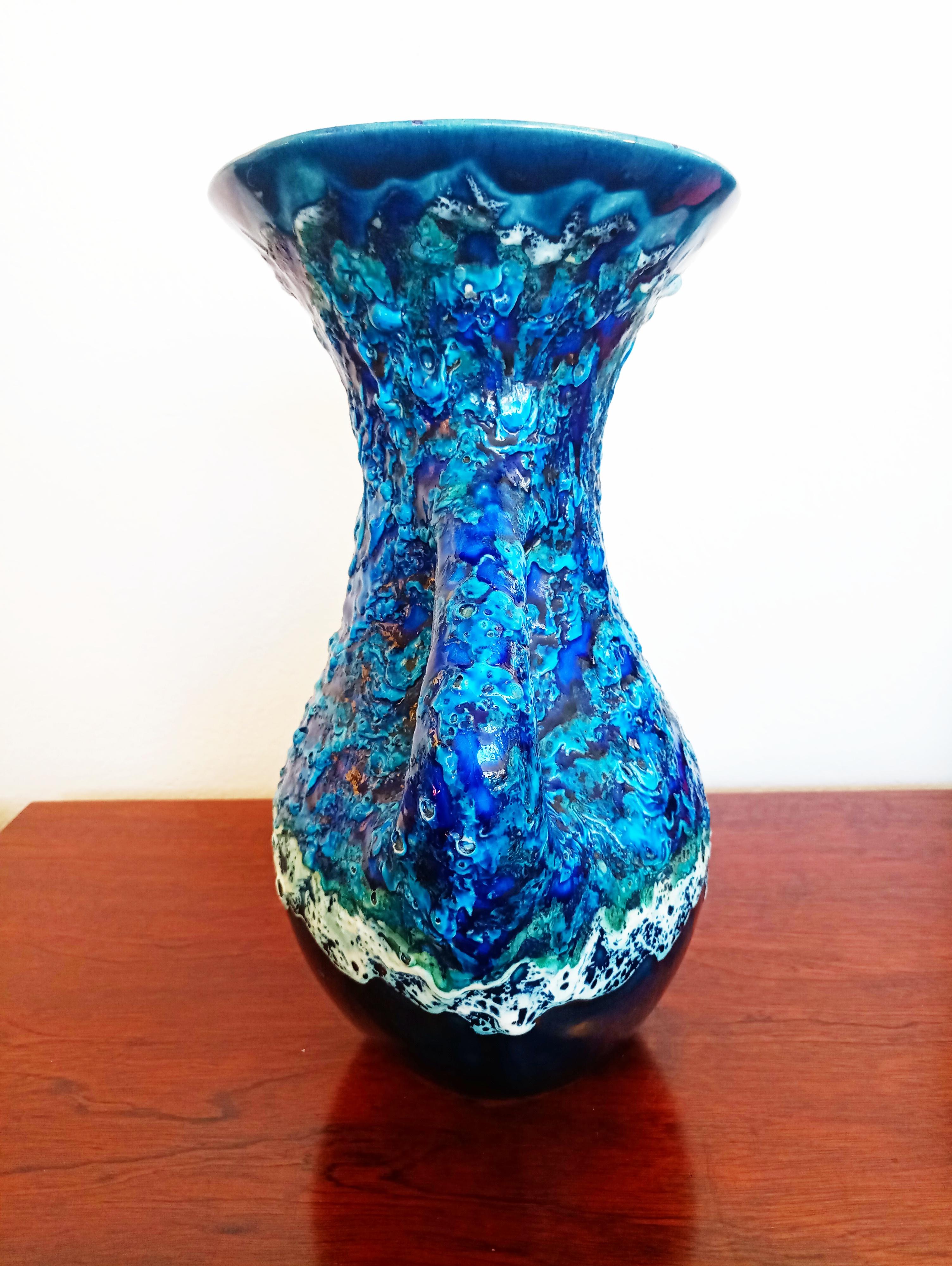 Vallauris Ceramic Vase, France, 1950s In Good Condition In L'Escala, ES