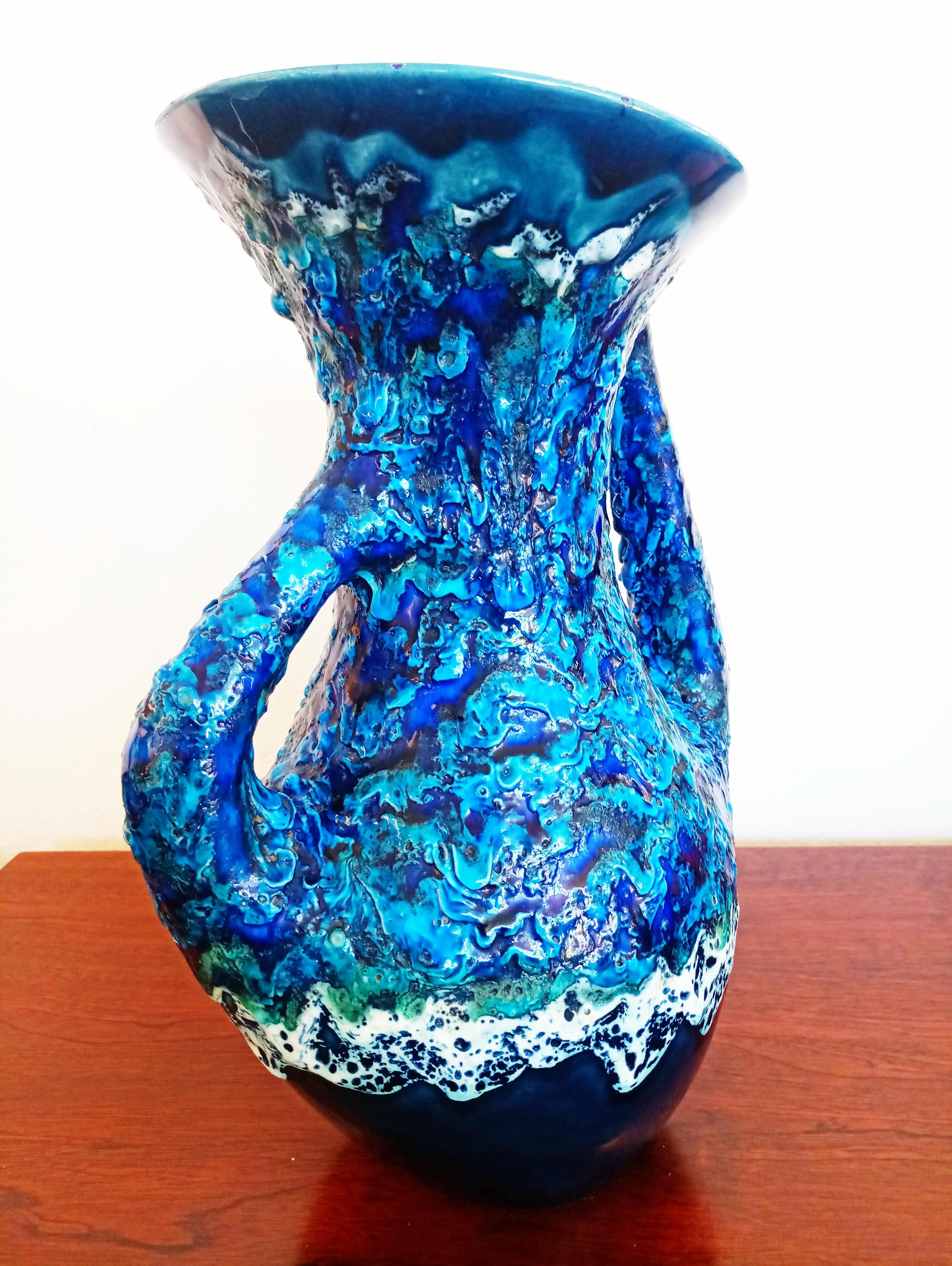 20th Century Vallauris Ceramic Vase, France, 1950s
