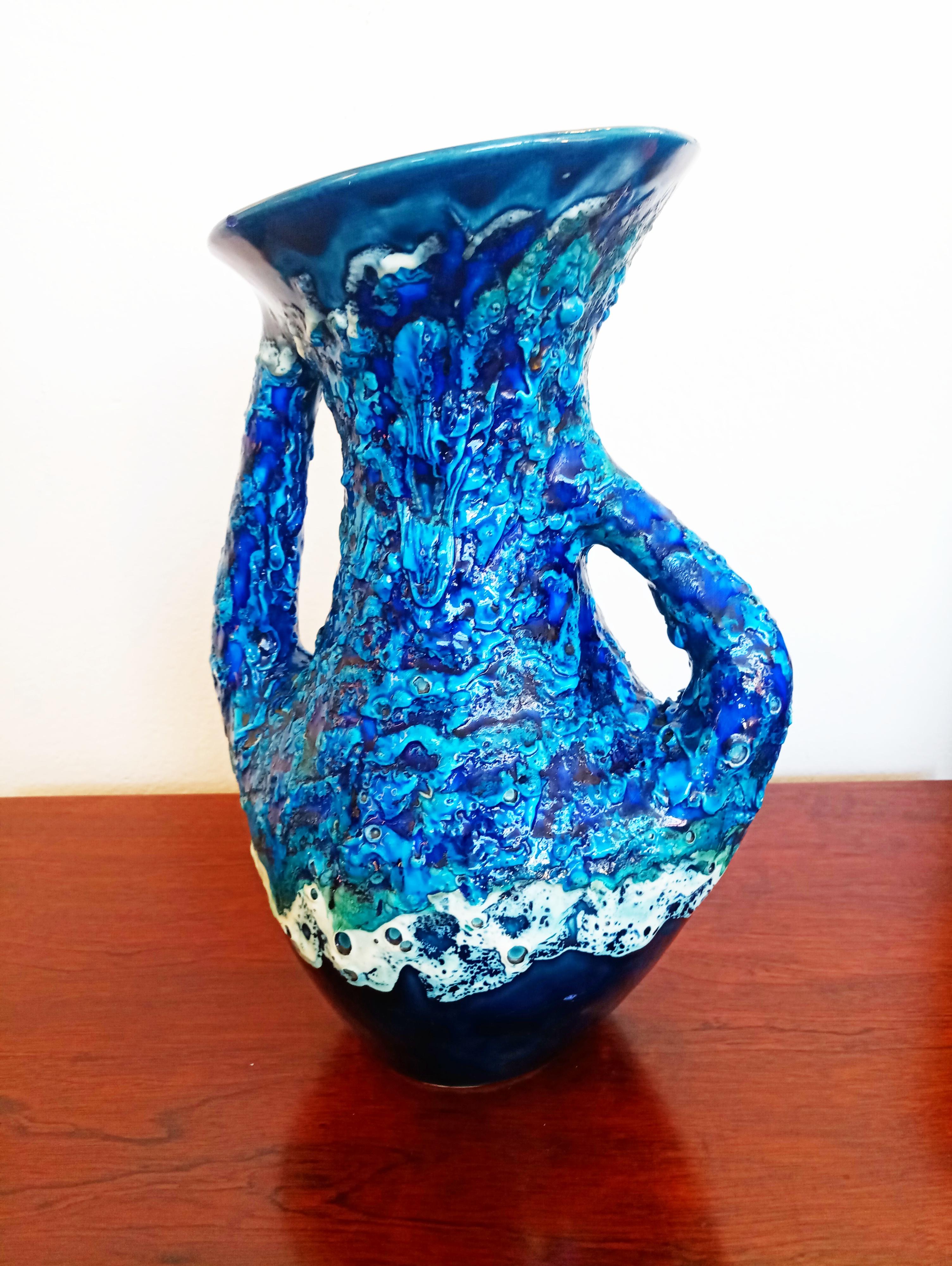 Vallauris Ceramic Vase, France, 1950s 3