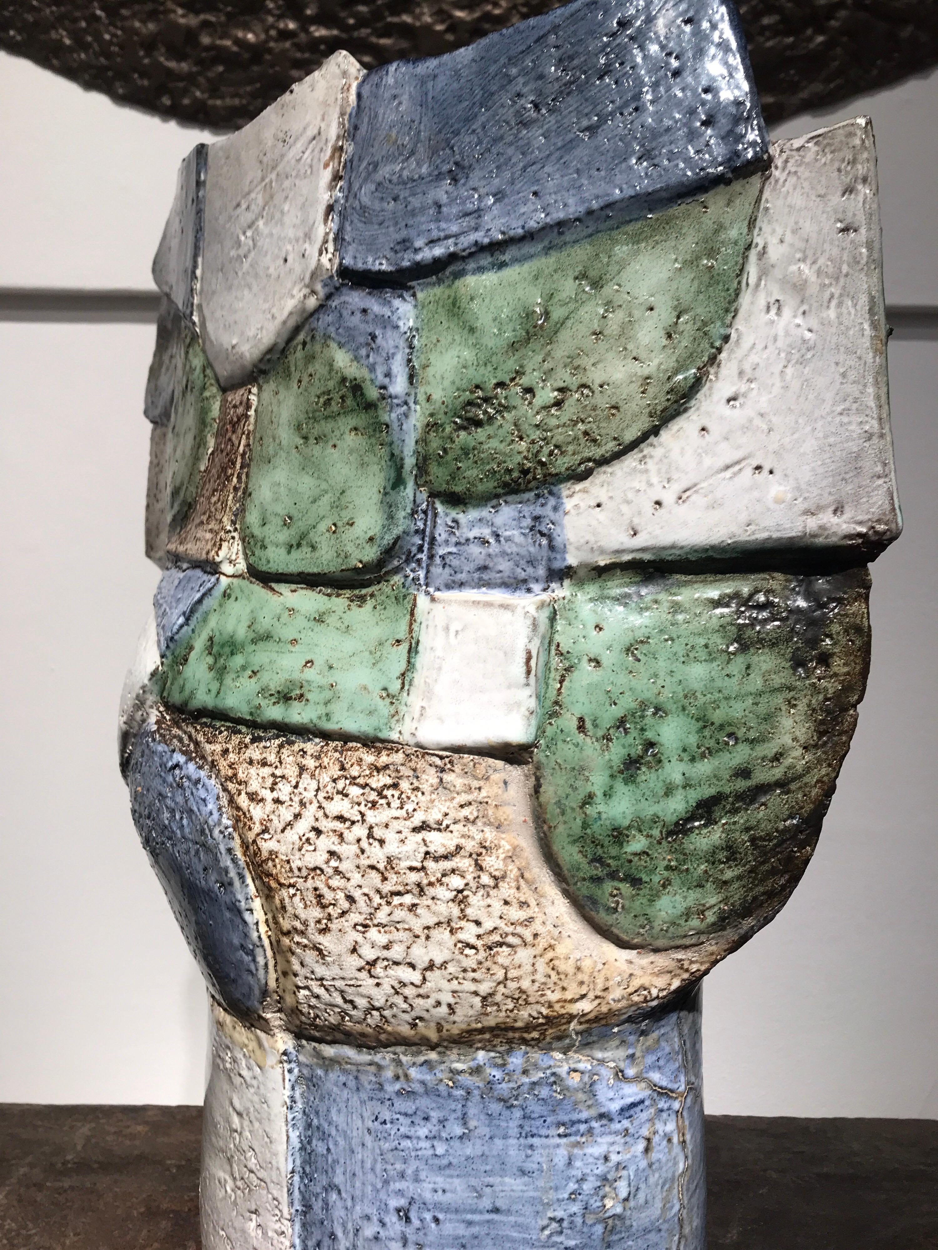 Ceramic Vallauris Ceramique Vase