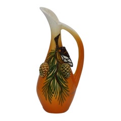 Vallauris Cicada and Pine Cone Pitcher, circa 1970