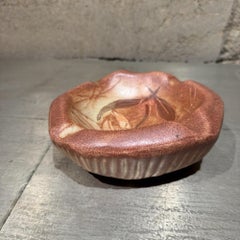 Vallauris France Ceramic Bowl Catch All Dish Ashtray Mid Century