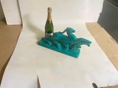 Vallauris French Art Deco Ceramic Antelope 1930s