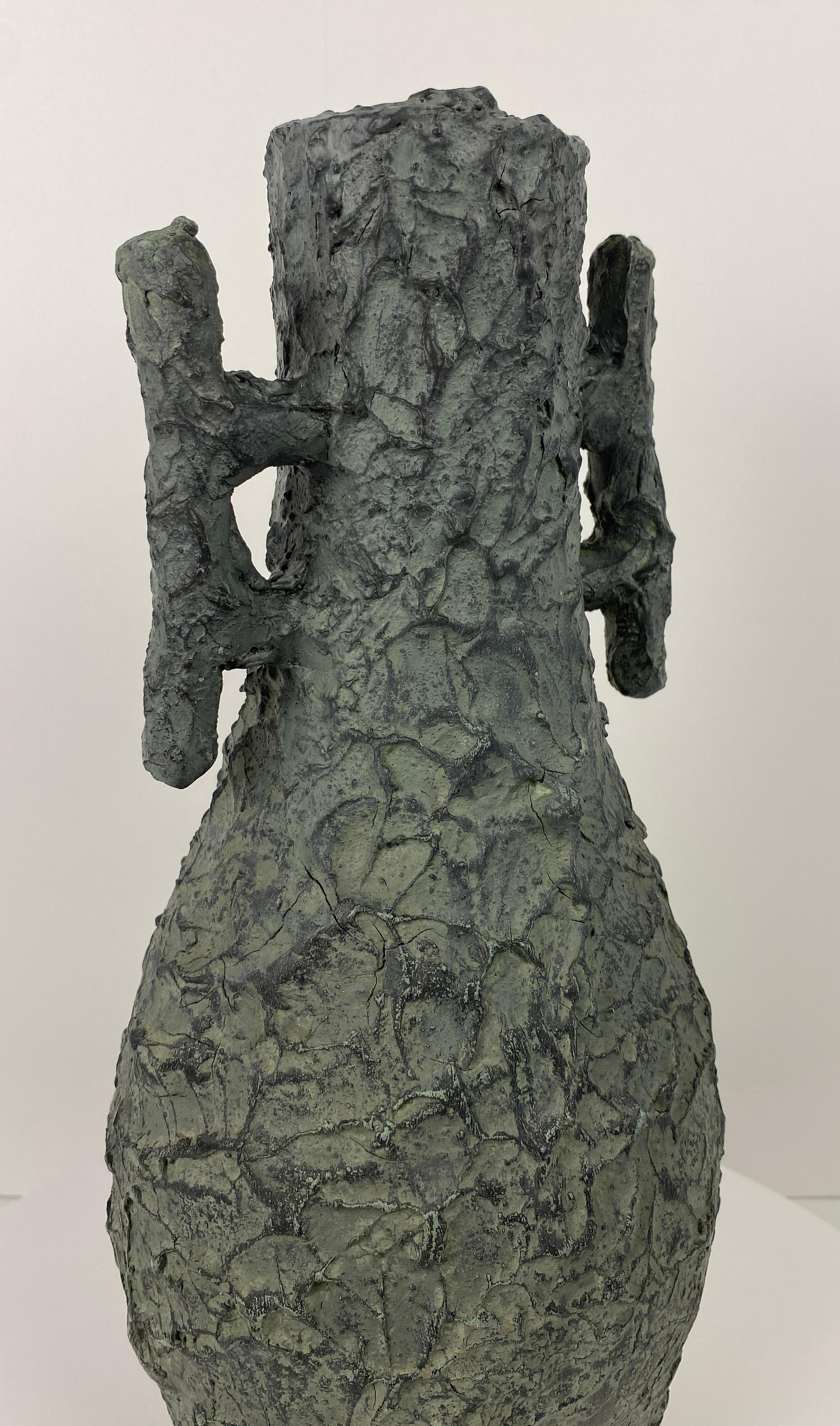 Vase en céramique émaillée Vallauris Bon état - En vente à Miami, FL