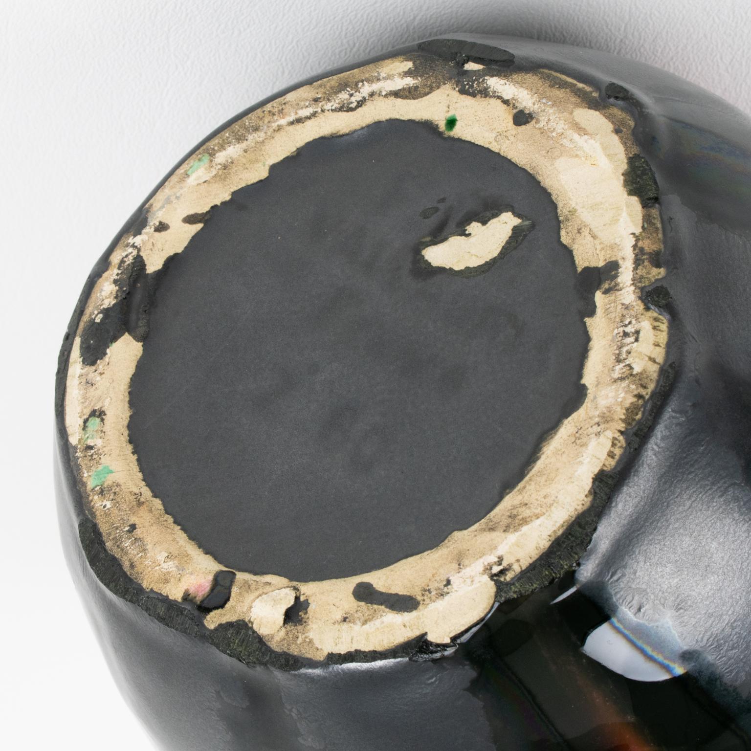Metà XX secolo Vaso in ceramica di Vallauris AM, Francia, circa 1950 in vendita