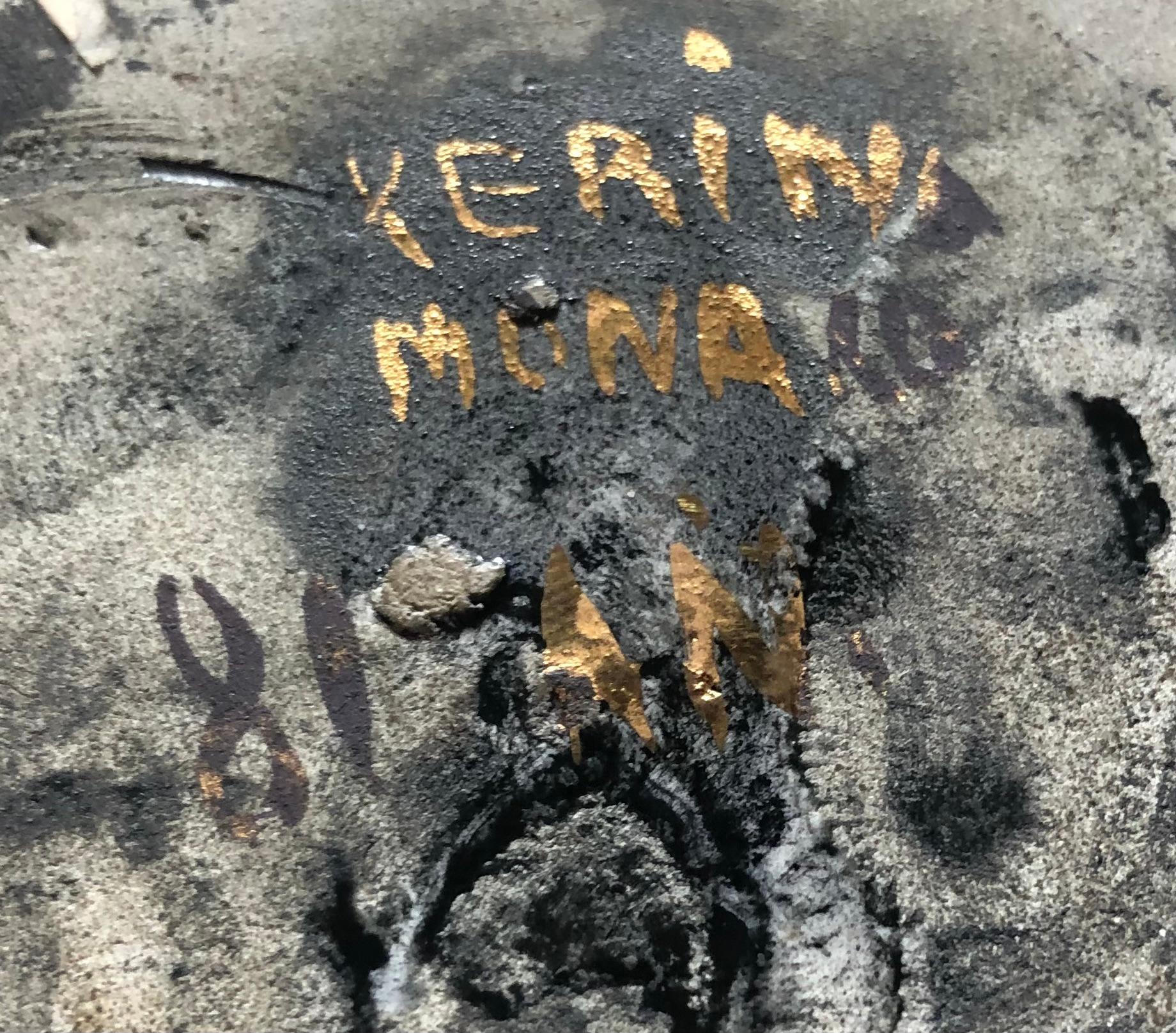 Lámpara de acuario de cerámica Vallauris Firmada Kérina Monaco  Un acuario trampantojo en venta 5