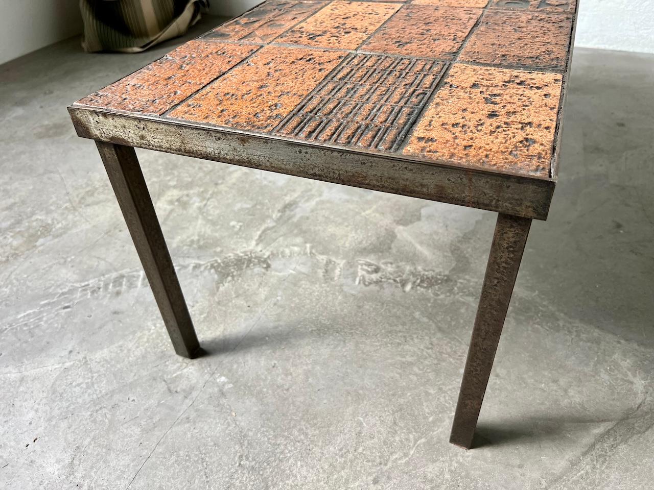 Vallauris rare coffee table, France, 1960 en vente 9