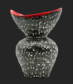 VALLAURIS Stoneware Vase, 1950s