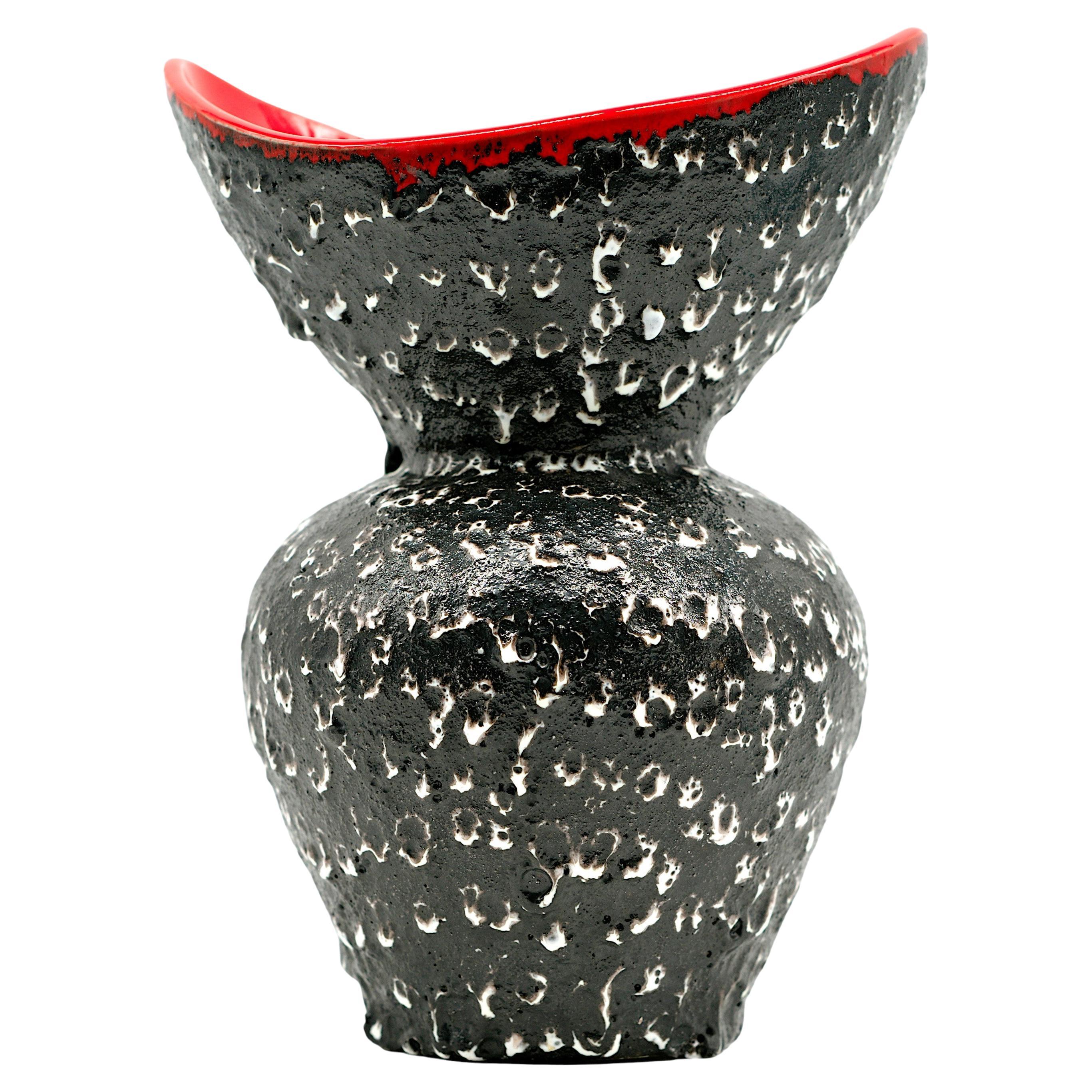 VALLAURIS Stoneware Vase, 1950s