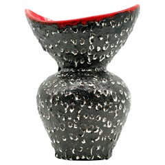 VALLAURIS Stoneware Vase, 1950s